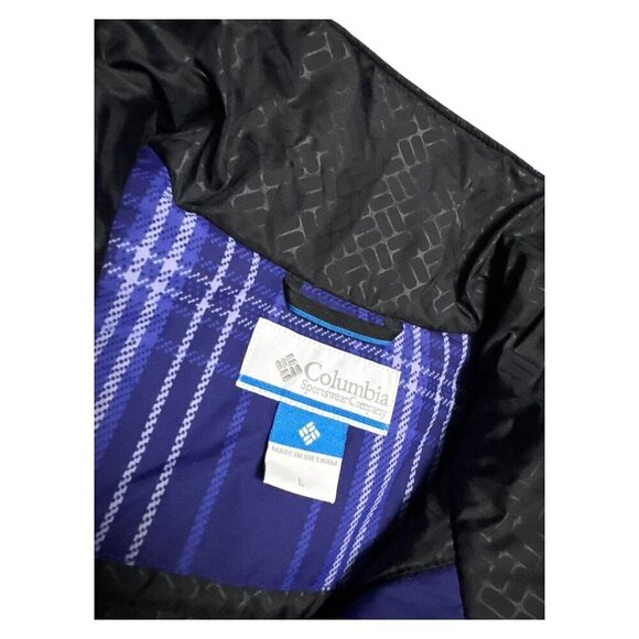 Columbia Waterproof Winter Ski Snowboard Purple Insulated Jacket Womens Large - Picture 4 of 6